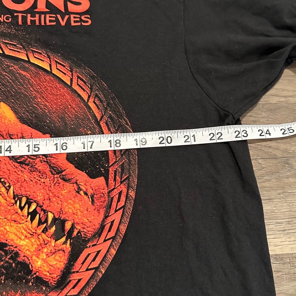 Dungeons & Dragons Honor Among Thieves Movie Graphic T-Shirt Black Mens XL 2023 - Picture 4 of 5